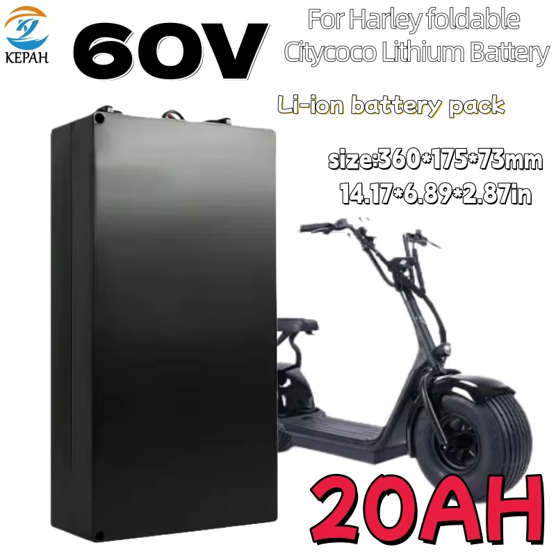 60V 30Ah Electric Scooter Battery - Akumulator do motocykla elektrycznego Harley, 60