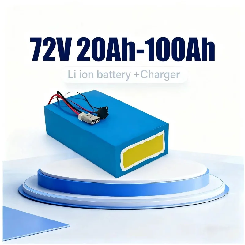 72V 60Ah Lifepo4 Battery Pack - Akumulator litowo-jonowy BMS 72V 20Ah/30Ah/50Ah/80Ah/100Ah LiPo