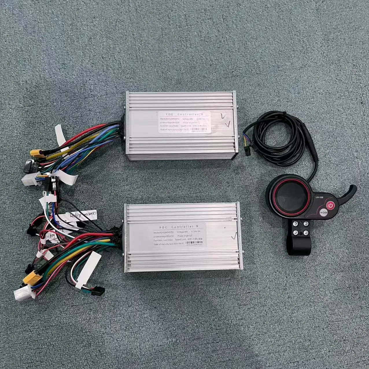 60V 50A Kontroler prędkości FO – 60V 5600W Dual Motor Electric Scooter recenzja i cena