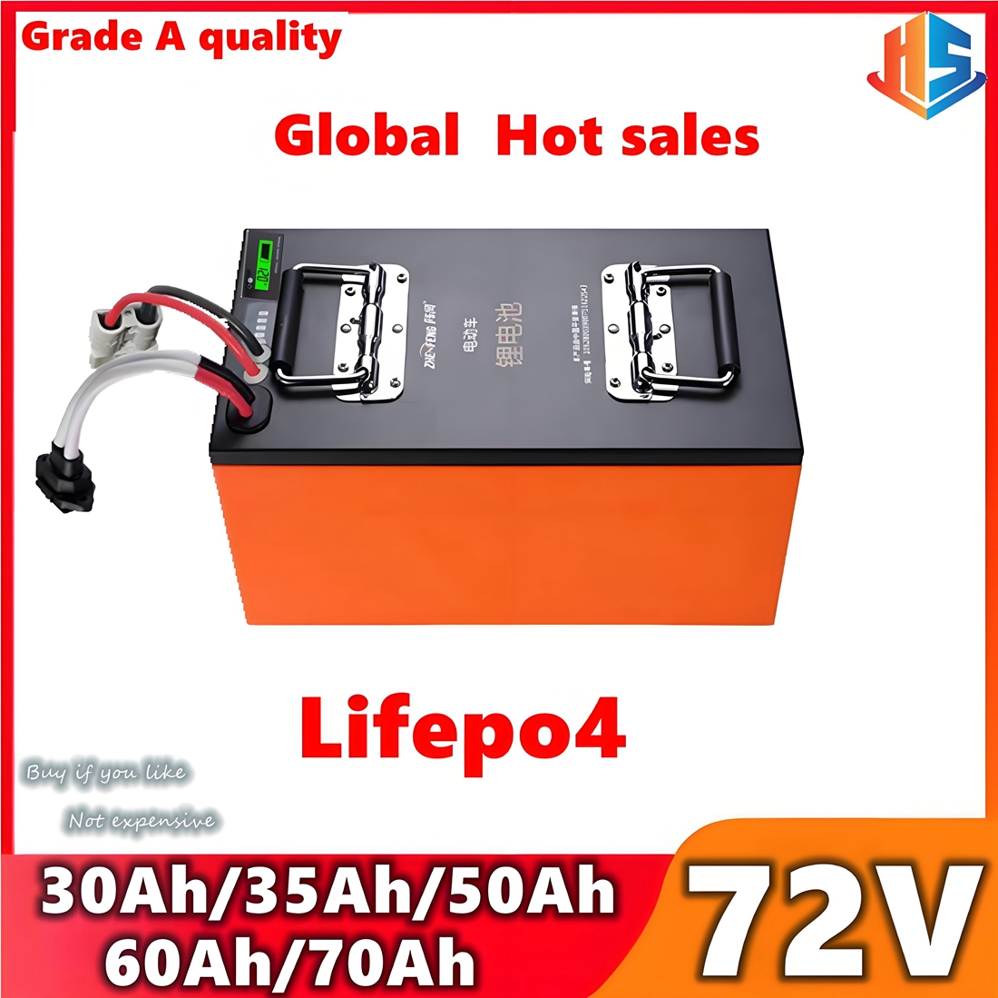 Skuter EV 72V 50Ah 60Ah 35Ah 3 – 72V 60Ah Lifepo4 Battery Pack recenzja i cena